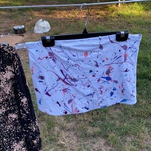 XL. CROP TOP PAINTED BY ME